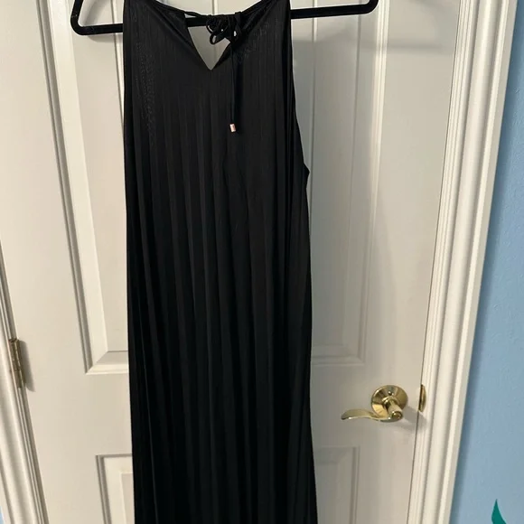 Mossimo Maxi Black Sleeveless Dress Large - Picture 5 of 8